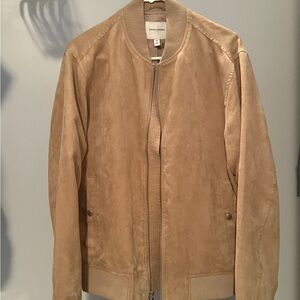 Banana Republic Tan Bomber Jacket
